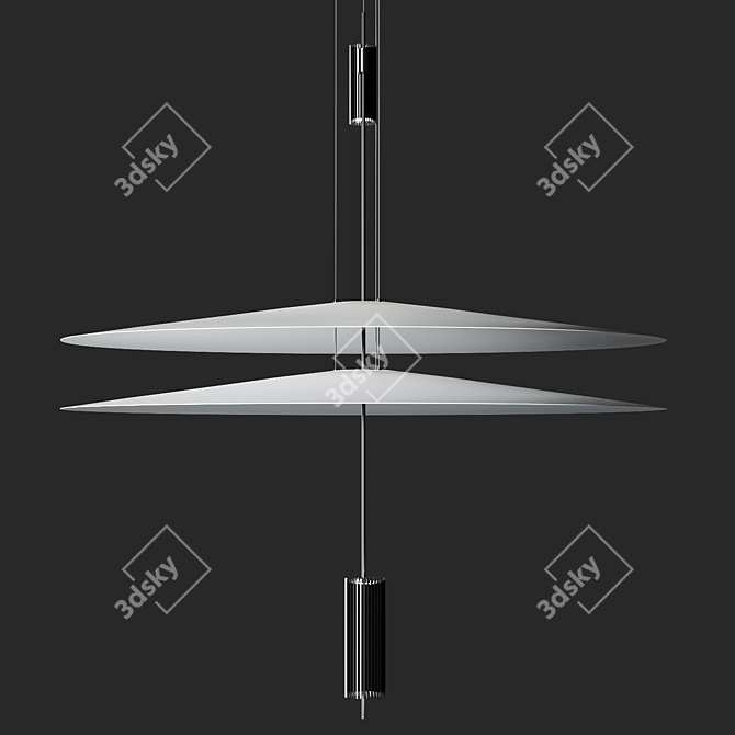 Contemporary Pendant Lights: Elegant and Stylish 3D model image 2