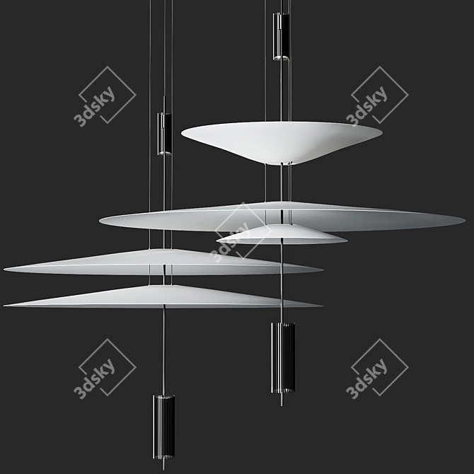 Contemporary Pendant Lights: Elegant and Stylish 3D model image 3