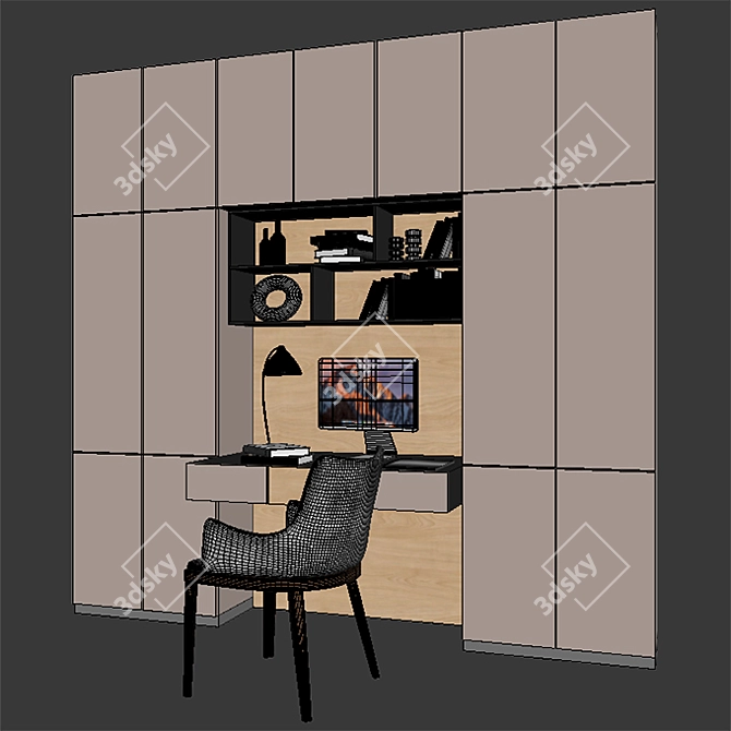 Ready-to-Use Worktable: 3D Models 3D model image 3