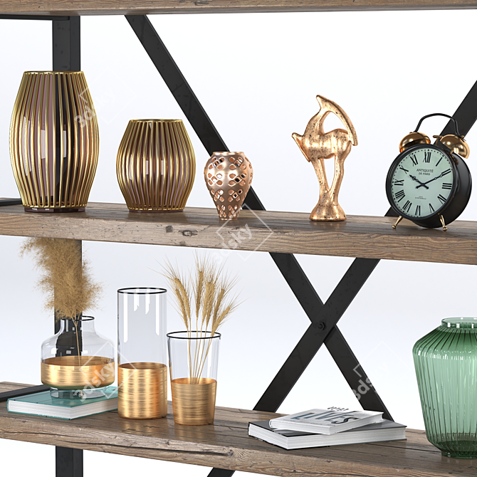 Elegant Decor Shelve 3D model image 3