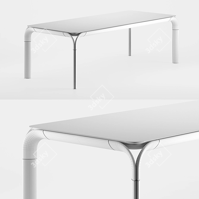 Luxurious Annibale Colombo Kong Table - Stunning Design & Top Quality 3D model image 3