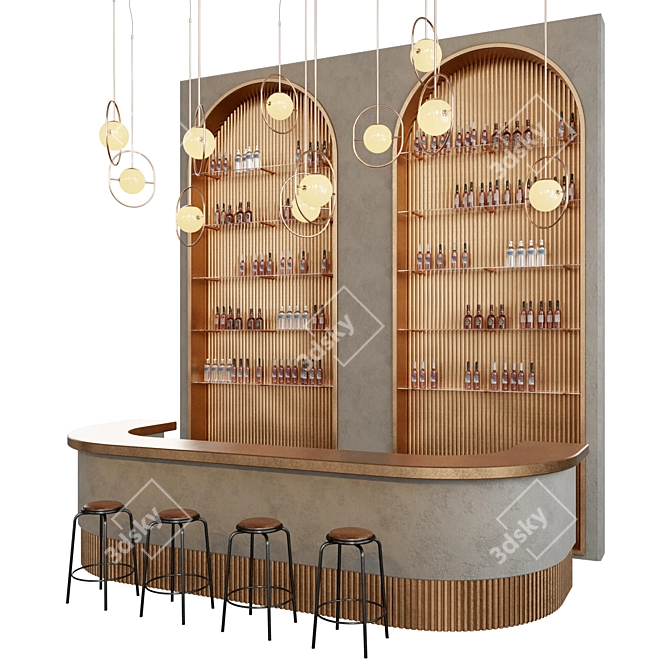 Title (Russian): Лофт бар 10
Translation (English): Loft Bar 10

Unique Title: Stylish 3D model image 2