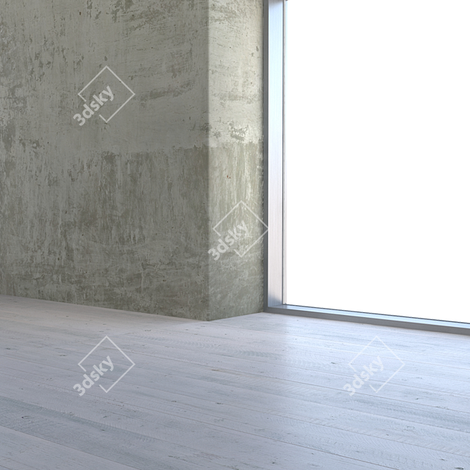 Seamless Plaster Texture 3D model image 3