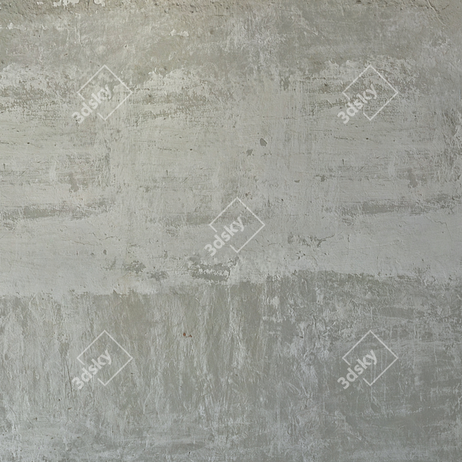 Seamless Plaster Texture 3D model image 4