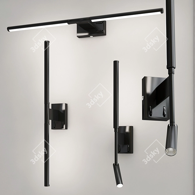 Modern LED Wall Lamp Collection by ST-Luce 3D model image 1