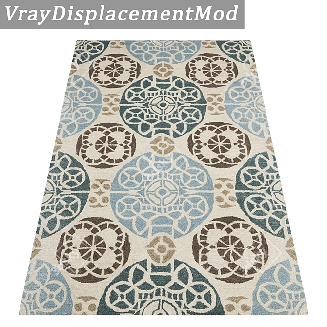 High-Quality Carpet Set 3D model image 3