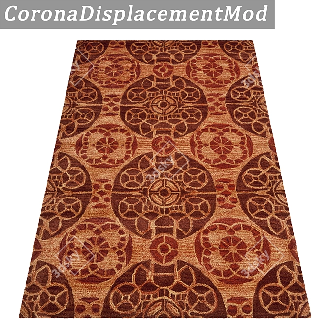 High-Quality Carpet Set 3D model image 4