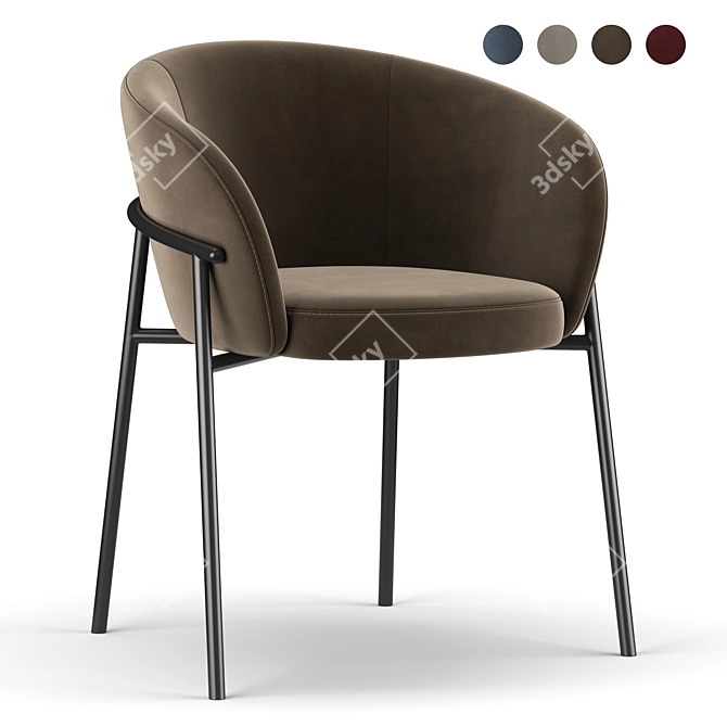ErgoFlex Rimo Chair 3D model image 1