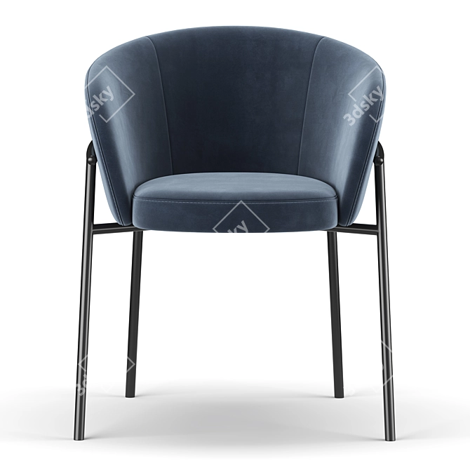 ErgoFlex Rimo Chair 3D model image 3
