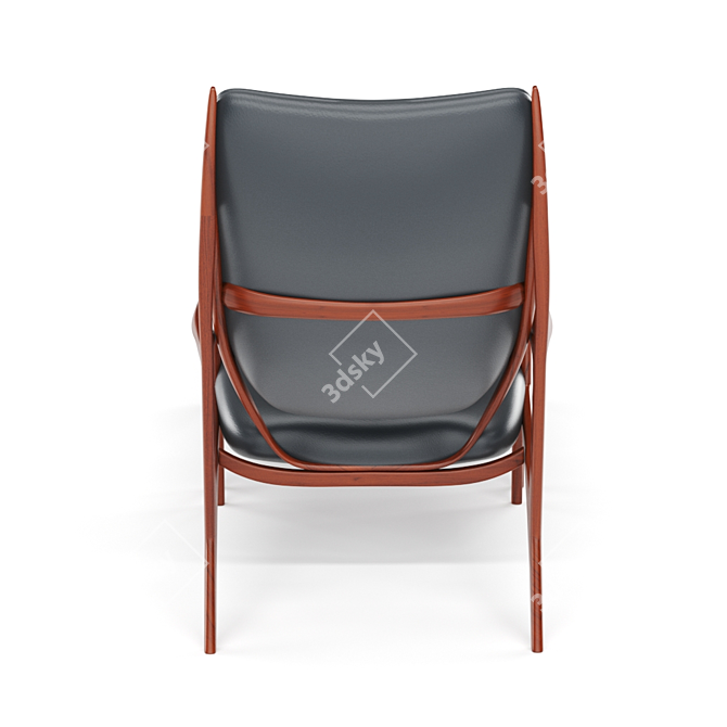 Elegant Guest Chair: Stylish and Comfortable 3D model image 5