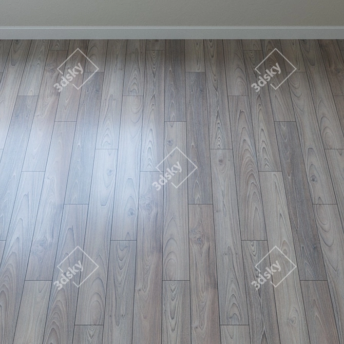 Premium Asian Sterling Oak Parquet 3D model image 1