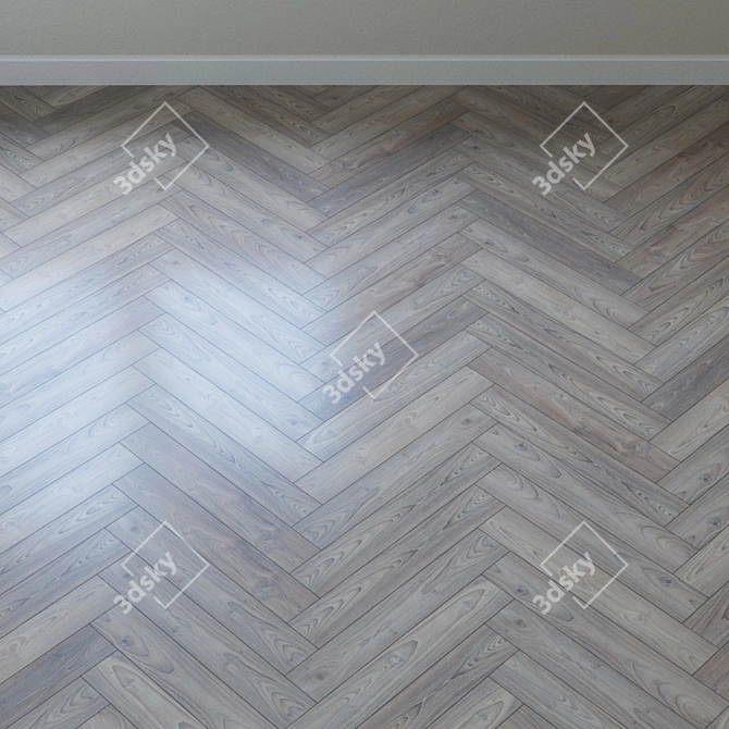 Premium Asian Sterling Oak Parquet 3D model image 3