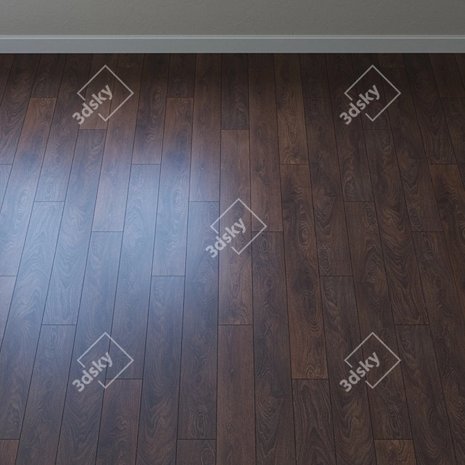 Titan Prestige Hard Oak Parquet 3D model image 2