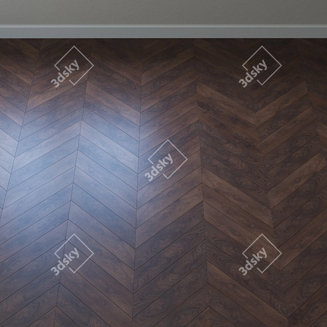 Titan Prestige Hard Oak Parquet 3D model image 3