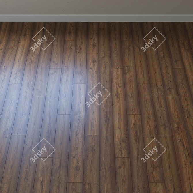 Modena Oak: Classic Variostep Parquet 3D model image 2