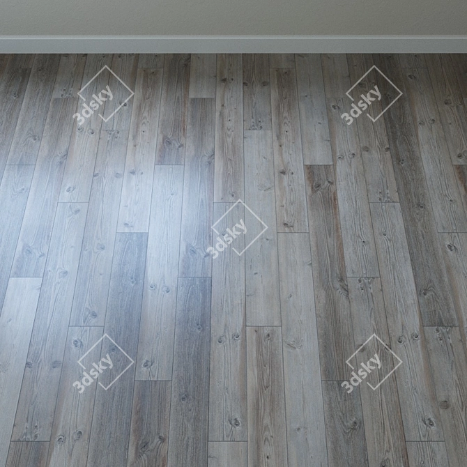 Mountain Retreat Pine Parquet 3D model image 2