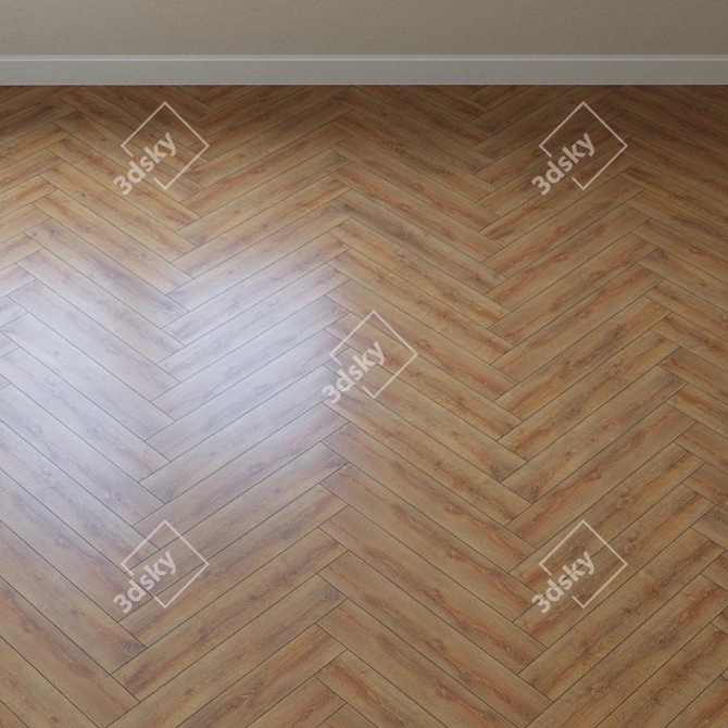 Variostep Oak Bayside Parquet 3D model image 3