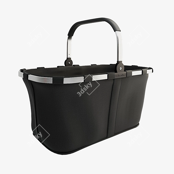 Reisenthel Carrybag: Stylish and Sturdy Shopping Basket 3D model image 3
