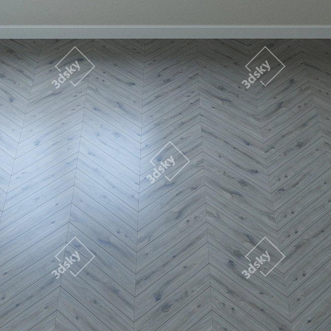 Title: Elementary Oak Parquet 3D model image 4