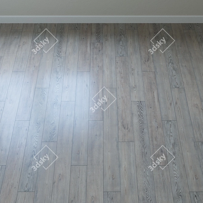 Wide Body San Dimas Pine Parquet 3D model image 2