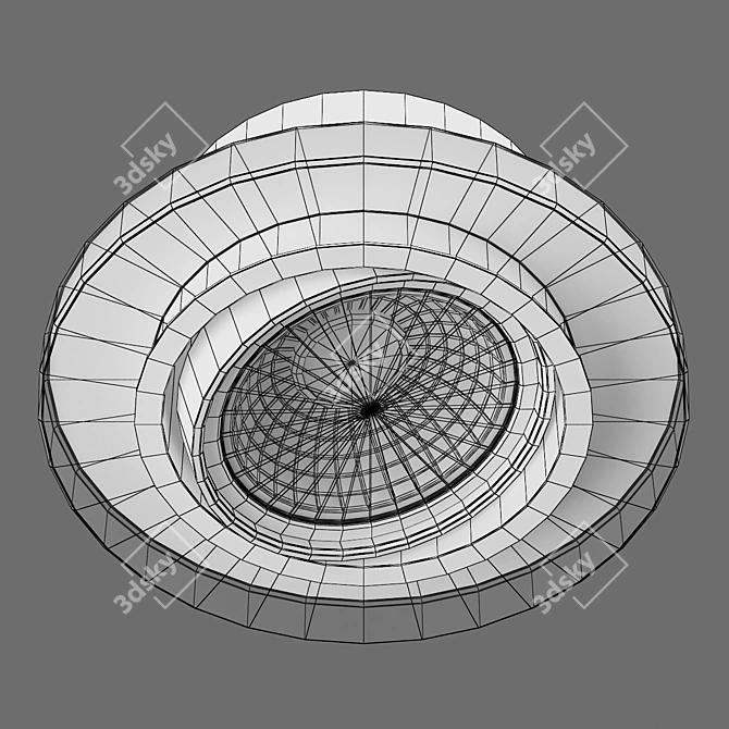 Rifle Lightstar: Versatile Inset Spotlight 3D model image 3