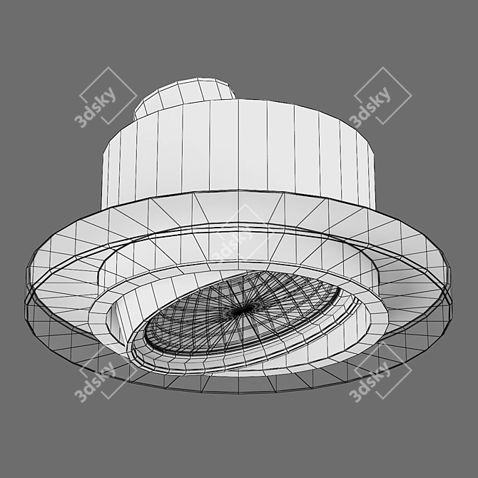 Rifle Lightstar: Versatile Inset Spotlight 3D model image 4