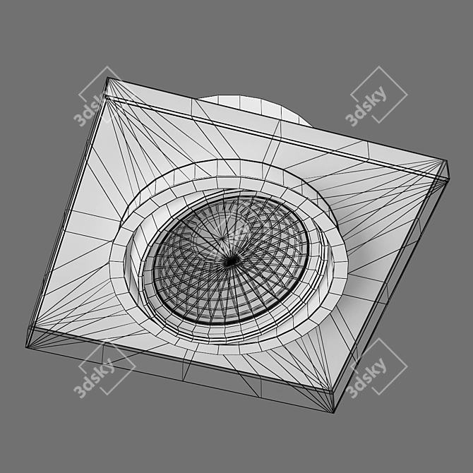 Compact Inset Rifle Lightstar 3D model image 3