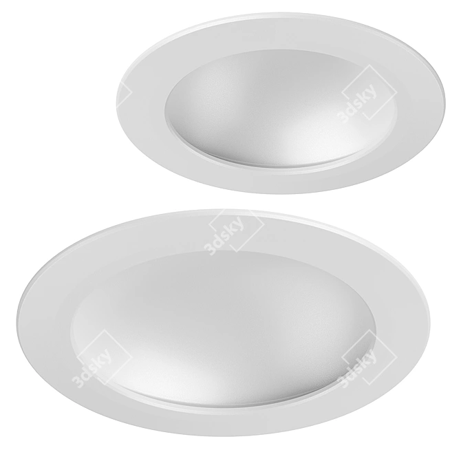 Riverbe Lightstar LED Recessed Light 3D model image 2