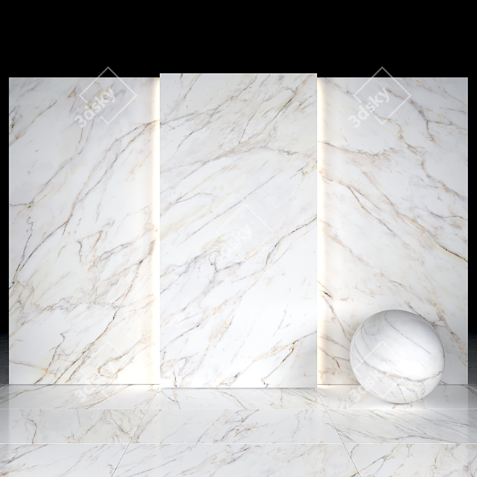 Joy Marble 01: High-Quality Marble Textures & Tiles 3D model image 2