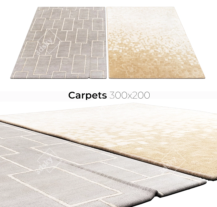 Cozy Home Carpets 3D model image 1