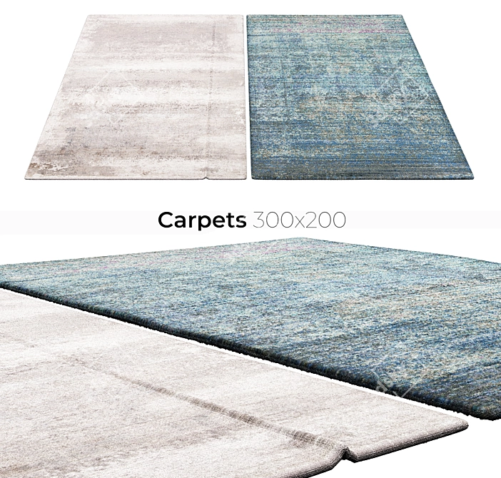 Luxury Interior Carpets 3D model image 1