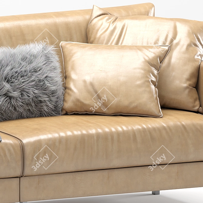 Luxury Sofa Set: Corona Render V5 3D model image 3