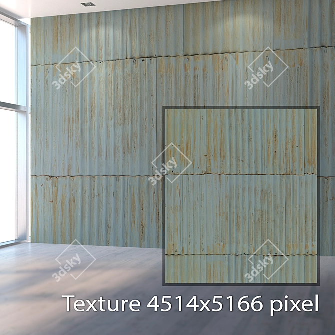  Seamless Metal Texture Pack | High Resolution & Detail 3D model image 2