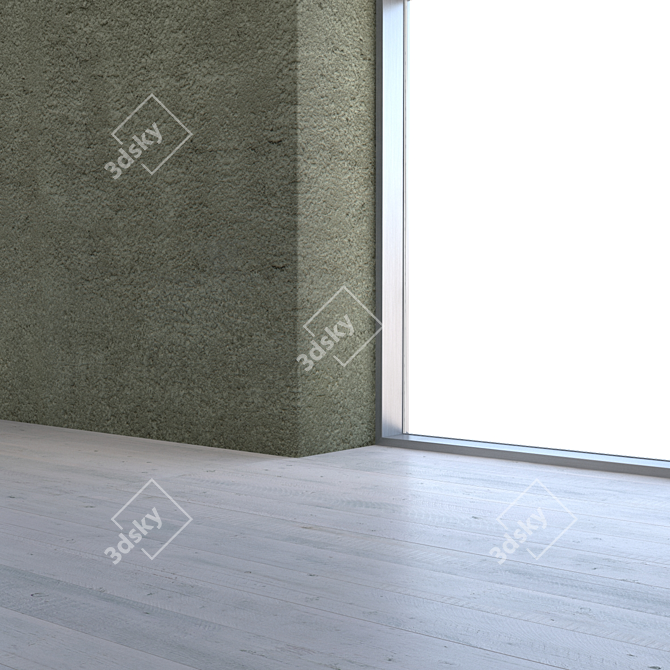 Seamless Plaster Texture Pack 3D model image 3