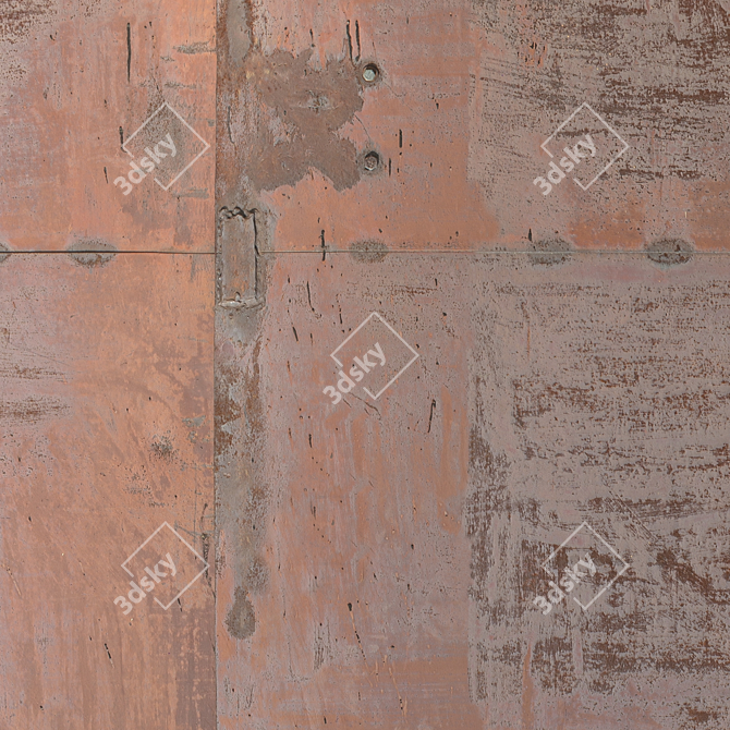 Seamless Metal Texture - High Resolution and Detail 3D model image 4