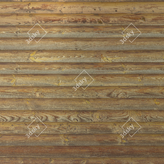 Seamless Wood Texture Pack 3D model image 4