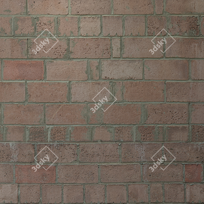 Seamless Brick Texture Pack 3D model image 4