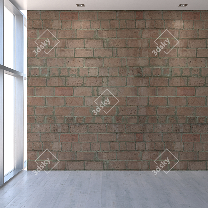 Seamless Brick Texture Pack 3D model image 5