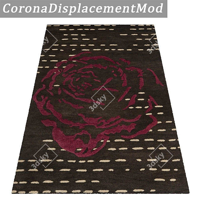 Title: Luxury Carpet Set: Textured Elegance 3D model image 4