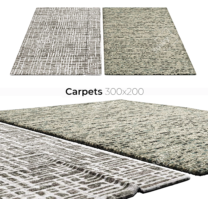 Elevate Your Interior with Carpets 3D model image 1