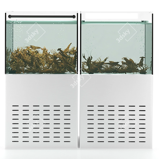 Aquatic Paradise: Crayfish Kingdom 3D model image 2
