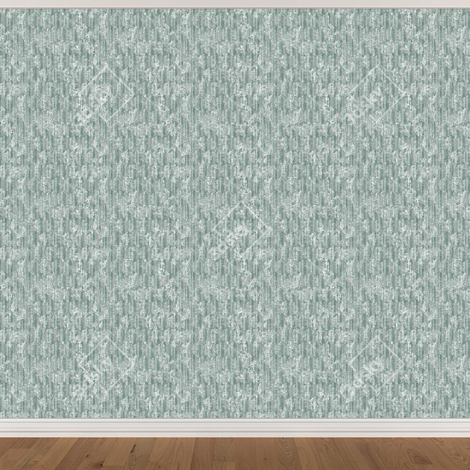 Seamless Wallpaper Set - 3 Colors 3D model image 2