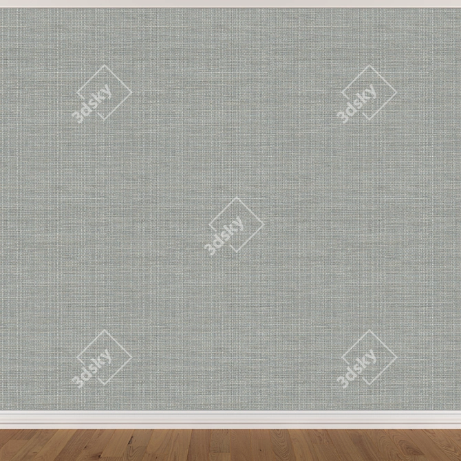 Seamless Wallpaper Set 1628 (3 Colors) 3D model image 2