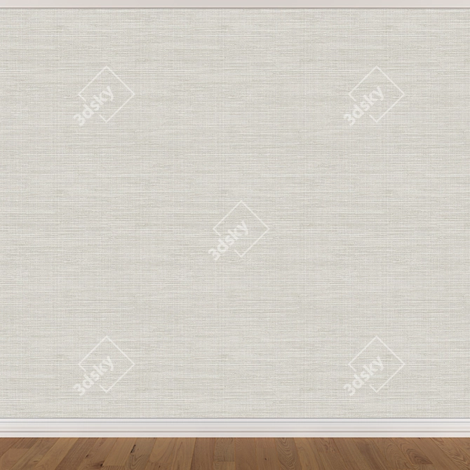 Seamless Wallpaper Set 1628 (3 Colors) 3D model image 4