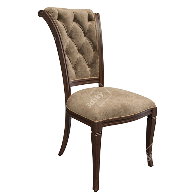 Стул Seven Sedie Paris (Russian translation of description: Chair Seven Sedie Paris) 
 Parisian Elegance for Your Home 3D model image 1