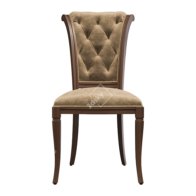 Стул Seven Sedie Paris (Russian translation of description: Chair Seven Sedie Paris) 
 Parisian Elegance for Your Home 3D model image 3