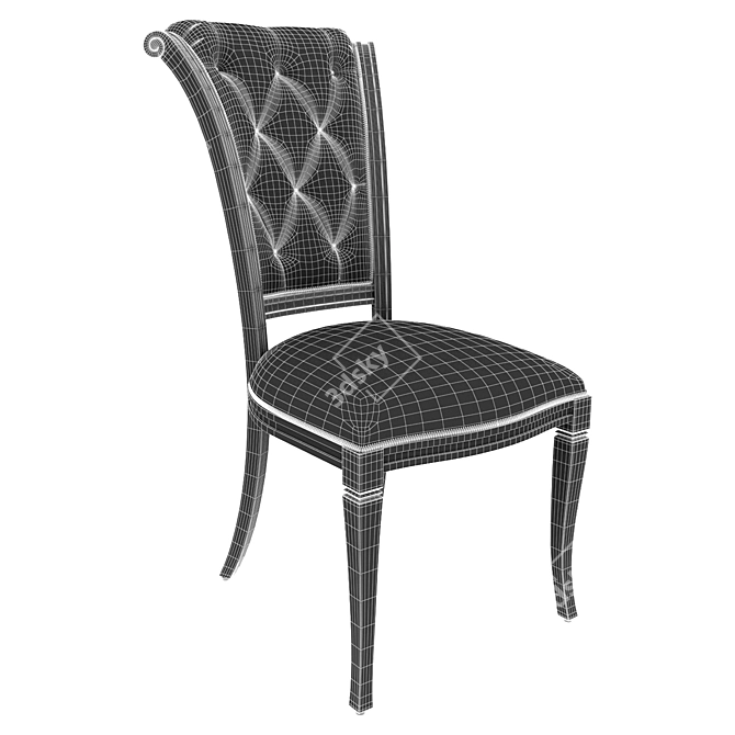 Стул Seven Sedie Paris (Russian translation of description: Chair Seven Sedie Paris) 
 Parisian Elegance for Your Home 3D model image 4