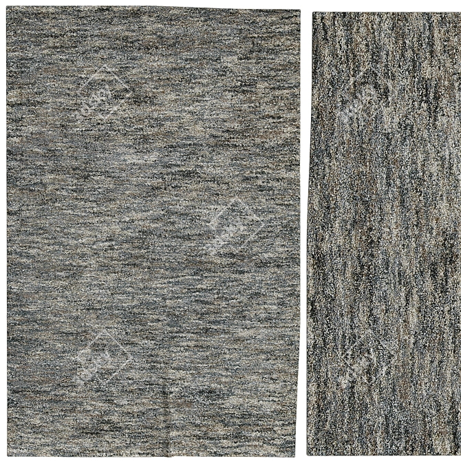 3-in-1 Designer Rugs 3D model image 1