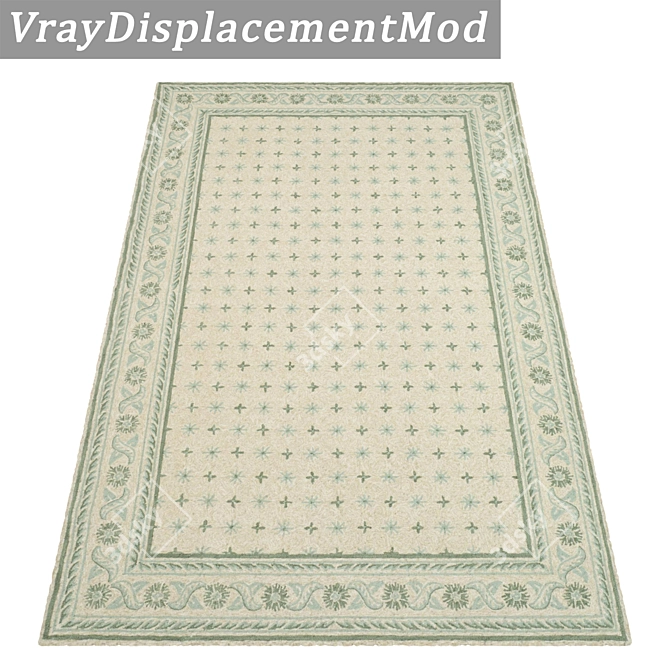 Luxury Carpet Set: 3D Textures 3D model image 3