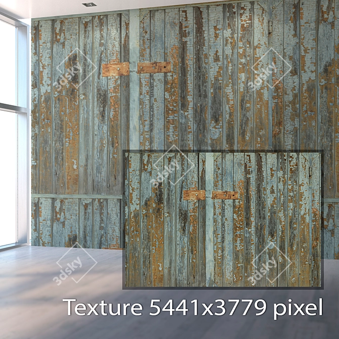 Seamless Wood Texture Pack 3D model image 2